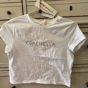 H&M Coachella crop top. Size L